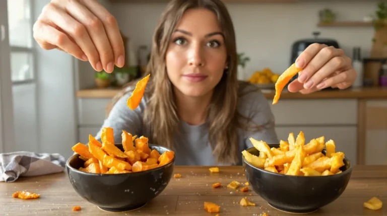 Zijn zoeteaardappelfrietjes echt gezonder dan gewone friet? Dit is de waarheid op je bord Zijn zoeteaardappelfrietjes echt gezonder dan gewone friet? Dit is de waarheid op je bord